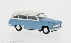 Brekina 27193 - H0 - Wartburg Kombi - hellblau/weiß